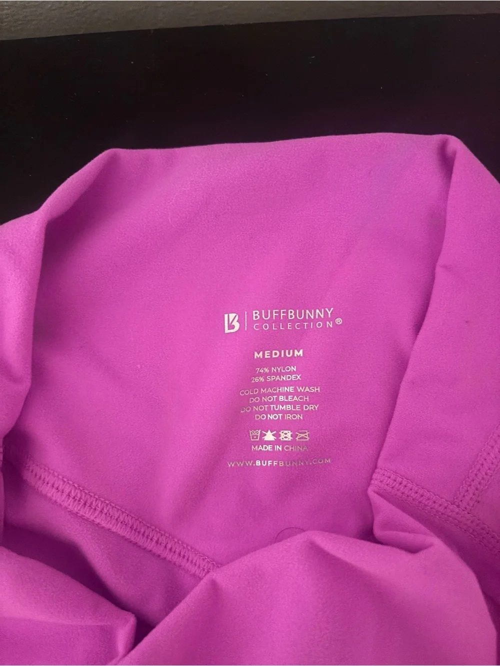 Buff Bunny High-Waist Pink Women's Shorts - Picture 7 of 8
